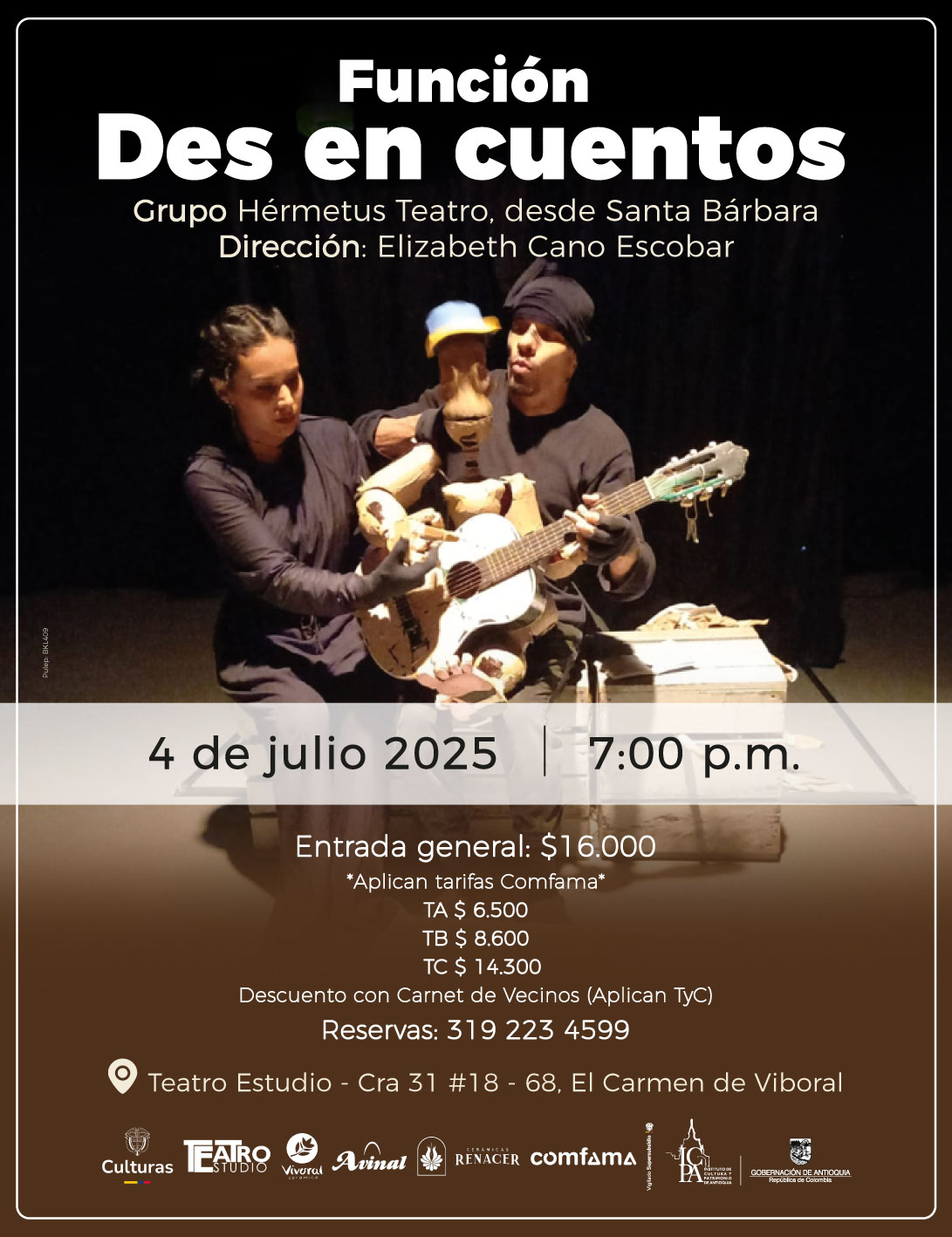 hérmetus teatro el carmen de viboral