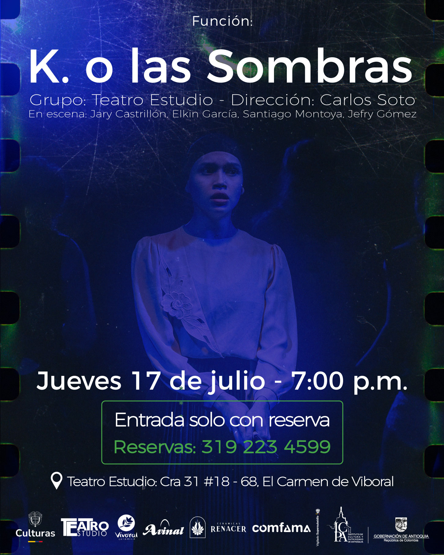 funcion de teatro en el carmen